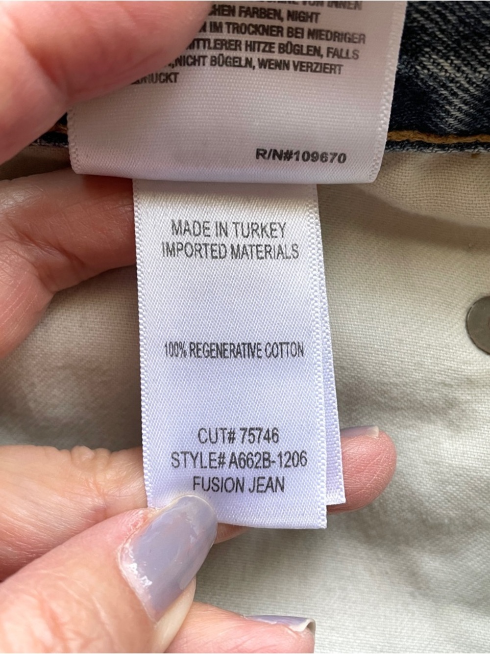 Agolde Fusion Jeans in Ratio - 28" - Picture 8 of 16